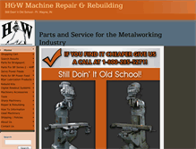 Tablet Screenshot of machinerypartsdepot.com